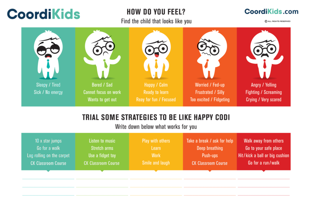 The CoordiKids Curriculum For Teaching Self Regulation In Children