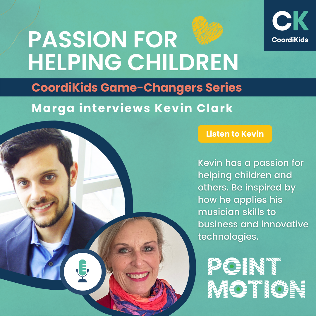 Passion for helping children Marga interviews Kevin Clark